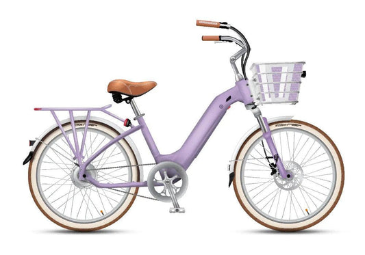 Electric Bike Company Model E Lavender Electric Bike