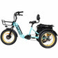 DW MEIGI MG2301- Silverado Fat Tire Electric Tricycle