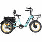 DW MEIGI MG2301- Silverado Fat Tire Electric Tricycle