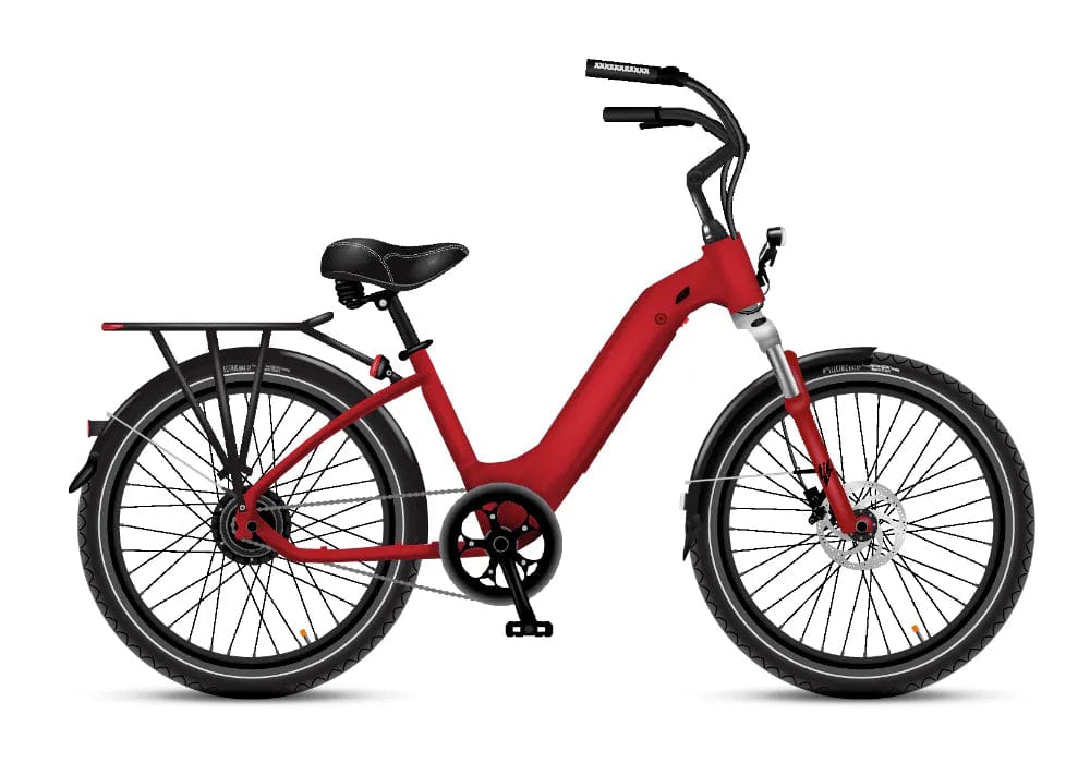 Electric Bike Company Model R Red Electric Bike