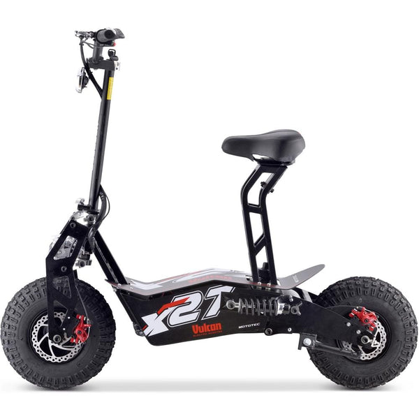 MOTOTEC Vulcan 48V 1600W Electric Scooter Black